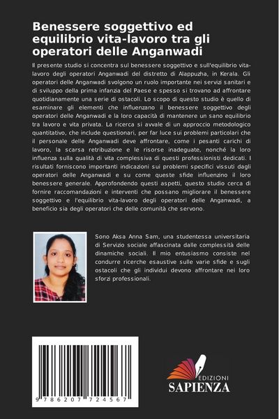Produktbild: Benessere soggettivo ed equilibrio vita-lavoro tra gli operatori delle Anganwadi