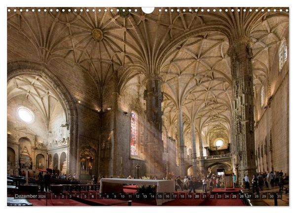 Produktbild: Lissabon &ndash; Portugals Metropole (Wandkalender 2026 DIN A3 quer), CALVENDO Monatskalender