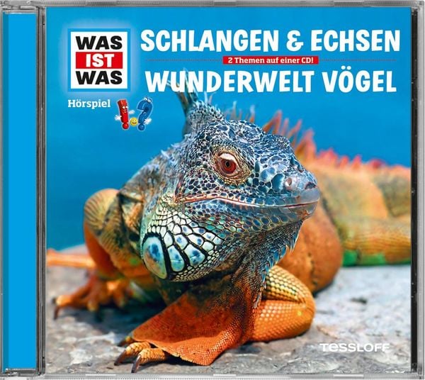 WAS IST WAS Hörspiel-CD: Schlangen & Echsen/ Vögel