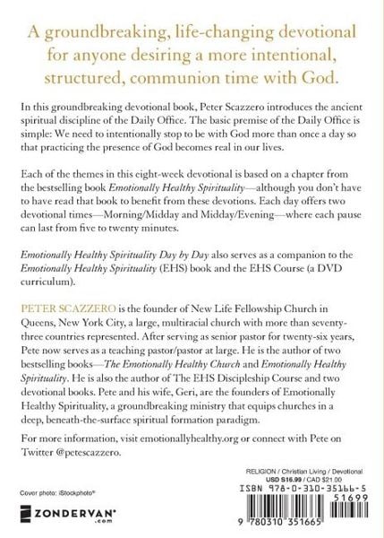 Produktbild: The Emotionally Healthy Spirituality Day by Day