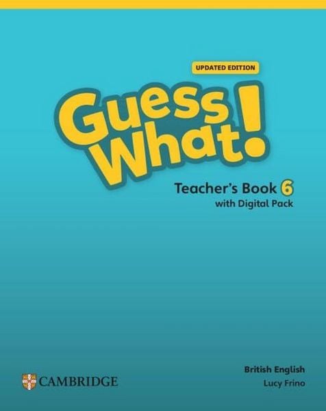 Produktbild: Guess What! British English Level 6 Teacher's Book with Digital Pack Updated