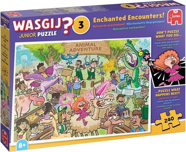 Wasgij Junior 3 - Märchenhafte Begegnungen! (Puzzle 240 Teile)