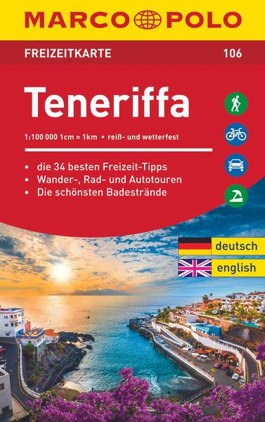Produktbild: MARCO POLO Freizeitkarte Teneriffa 1:100 000