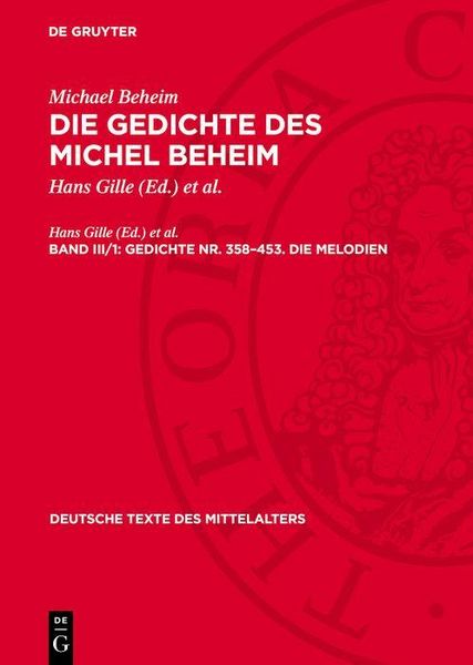 Produktbild: Gedichte Nr. 358-453. Die Melodien