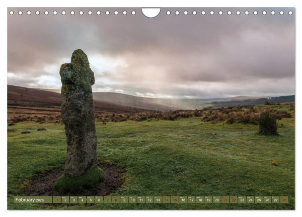 Produktbild: Dartmoor (Wall Calendar 2026 DIN A4 landscape), CALVENDO 12 Month Wall Calendar