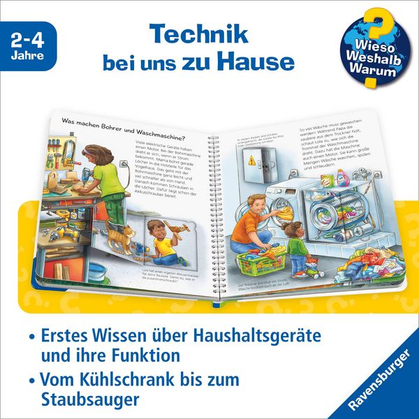 Produktbild: Wieso? Weshalb? Warum? junior, Band 76 - Bohrer, Lampe, Sp&uuml;lmaschine
