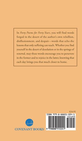 Produktbild: Forty Poems for Forty Years