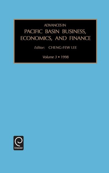 Produktbild: Advances in Pacific Basin Business, Economics and Finance