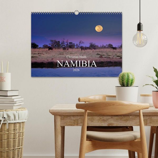Produktbild: NAMIBIA Christian Heeb (Wandkalender 2026 DIN A3 quer), CALVENDO Monatskalender