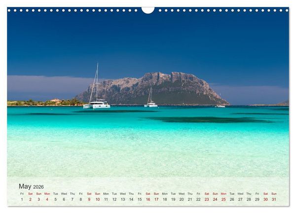 Produktbild: Wonderful Sardinia (Wall Calendar 2026 DIN A3 landscape), CALVENDO 12 Month Wall Calendar