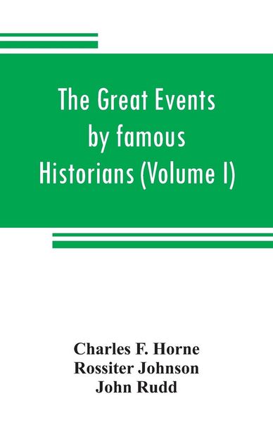 Produktbild: The great events by famous historians (Volume I)