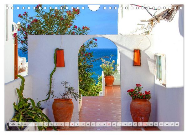 Produktbild: Urlaubsparadies Lanzarote (Wandkalender 2026 DIN A4 quer), CALVENDO Monatskalender
