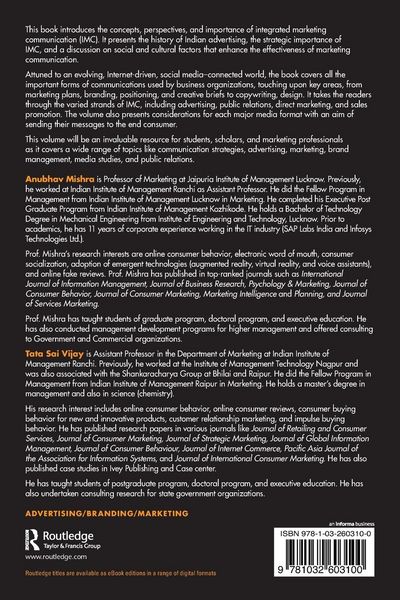 Produktbild: Integrated Advertising, Promotion, and Marketing