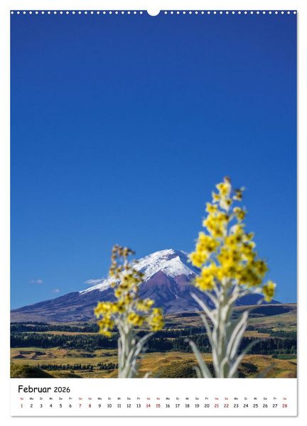 Produktbild: Traumhaftes Ecuador (Wandkalender 2026 DIN A2 hoch), CALVENDO Monatskalender