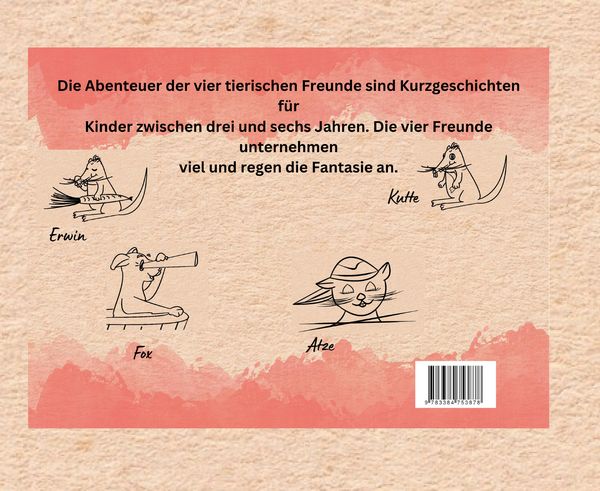 Produktbild: Die Abenteuer der vier tierischen Freunde
