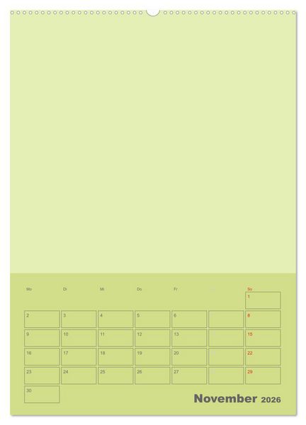 Produktbild: Bastel Terminkalender (Wandkalender 2026 DIN A2 hoch), CALVENDO Monatskalender