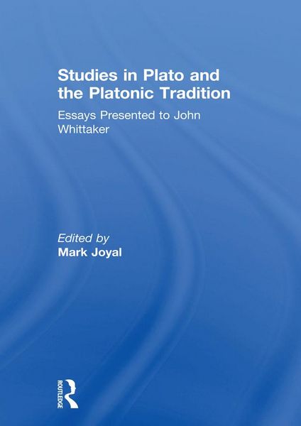 Produktbild: Studies in Plato and the Platonic Tradition
