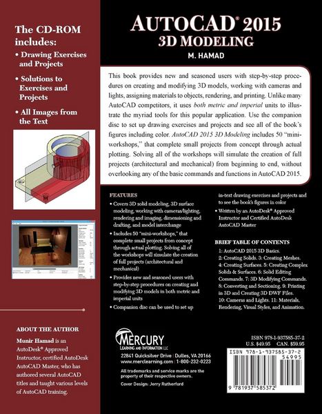 Produktbild: AutoCAD 2015 3D Modeling
