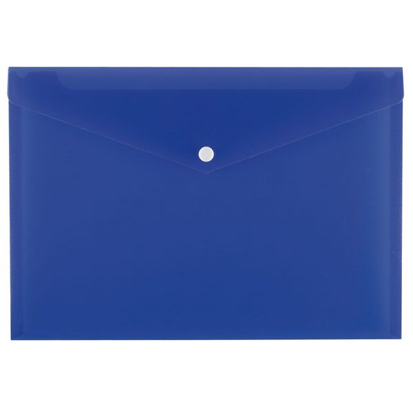 Produktbild: Idena Versandtasche PP transluzent blau DIN C4