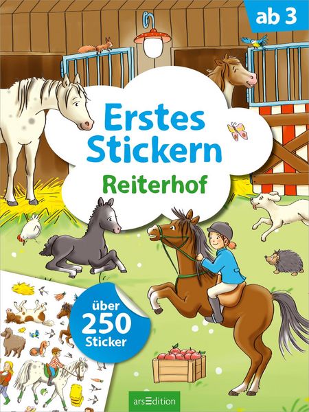 Produktbild: Erstes Stickern &ndash; Reiterhof