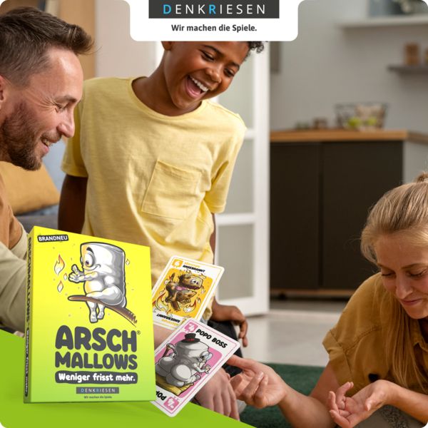 Produktbild: DENKRIESEN - ARSCHMALLOWS&reg; &ndash; "Weniger frisst mehr." | Boxverpackung