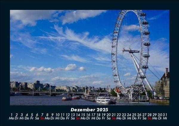 Produktbild: London - Impressionen 2025 Fotokalender DIN A5