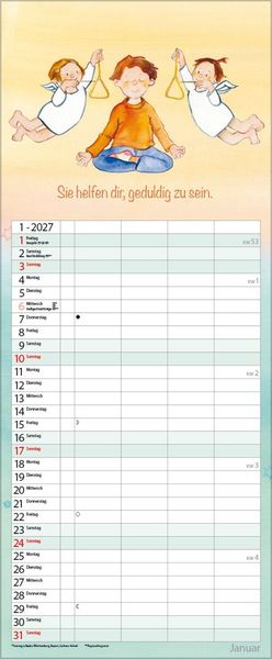 Produktbild: Familientimer Schutzengel 2027