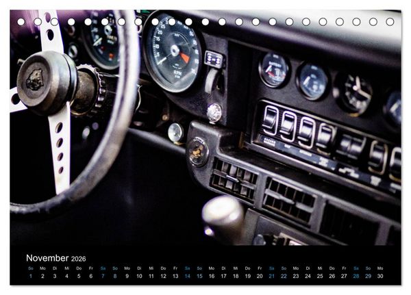 Produktbild: CLASSIC COCKPITS - Funktionale Kunstwerke aus einer anderen Zeit (Tischkalender 2026 DIN A5 quer), CALVENDO Monatskalender
