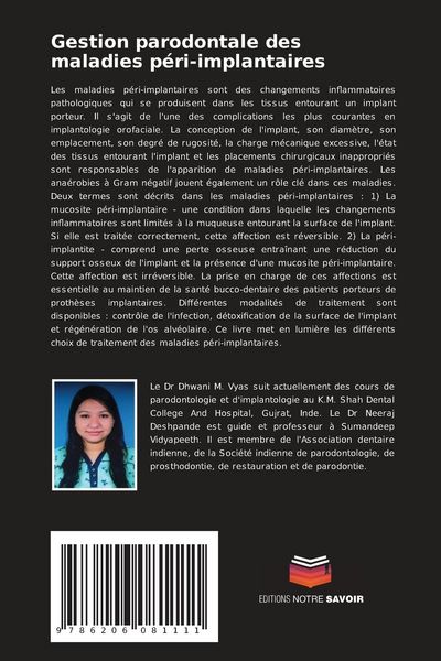 Produktbild: Gestion parodontale des maladies p&eacute;ri-implantaires