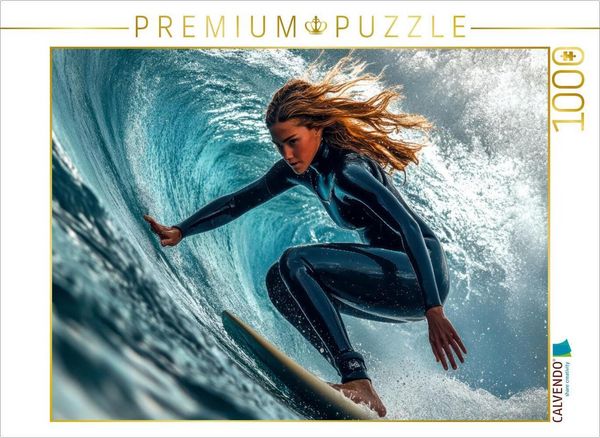 CALVENDO Puzzle Surfen | 1000 Teile Lege-Größe 64x48cm Foto-Puzzle für glückliche Stunden, Sonstige von , Calvendo Puzzle, 4066851956770