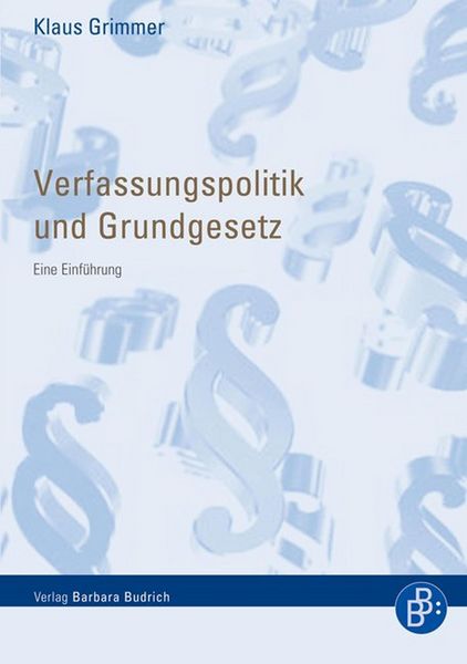 Produktbild: Verfassungspolitik und Grundgesetz