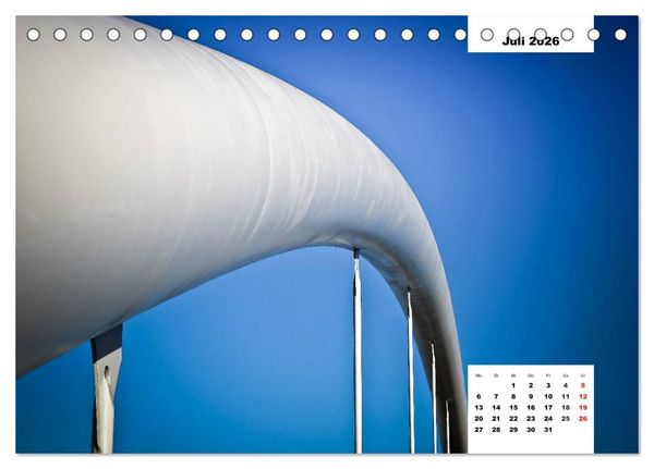Produktbild: Moderne Architektur. Impressionen (Tischkalender 2026 DIN A5 quer), CALVENDO Monatskalender
