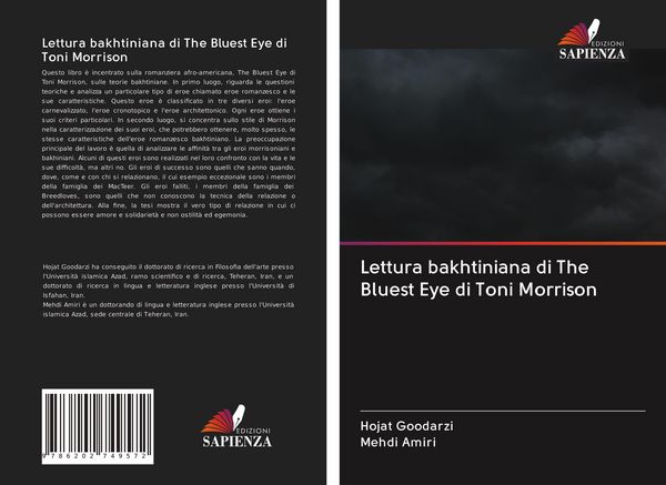 Produktbild: Lettura bakhtiniana di The Bluest Eye di Toni Morrison