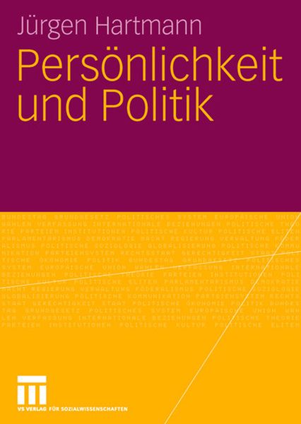 Produktbild: Pers&ouml;nlichkeit und Politik