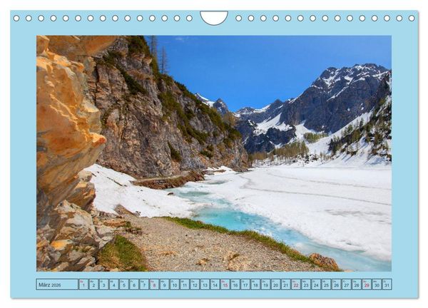 Produktbild: Sch&ouml;ne Wege im Salzburger Land (Wandkalender 2026 DIN A4 quer), CALVENDO Monatskalender