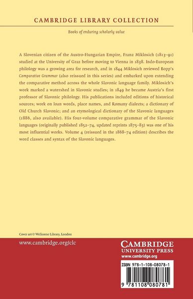 Produktbild: Vergleichende Grammatik der slavischen Sprachen - Volume 4