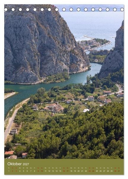Produktbild: Facetten Kroatiens. K&uuml;sten, Inseln und Natur (Tischkalender 2027 DIN A5 hoch), CALVENDO Monatskalender