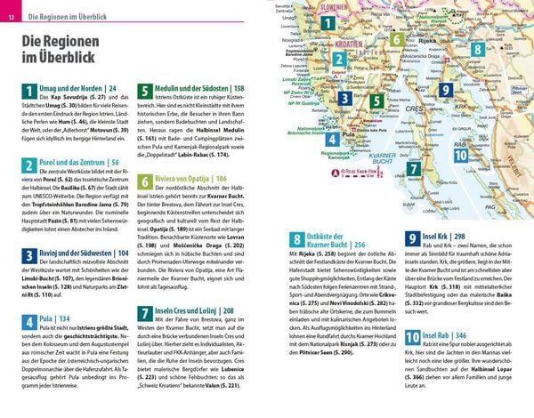 Produktbild: Reise Know-How Reisef&uuml;hrer Kroatien: Istrien und Kvarner Bucht