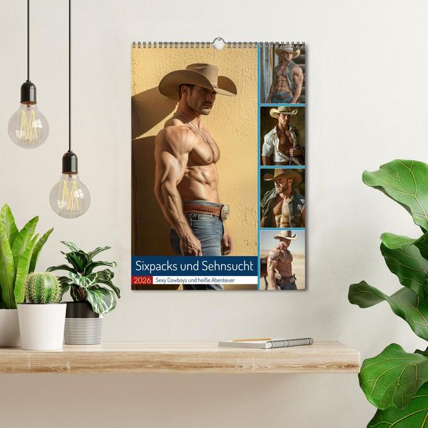 Produktbild: Sixpacks und Sehnsucht (Wandkalender 2026 DIN A3 hoch), CALVENDO Monatskalender