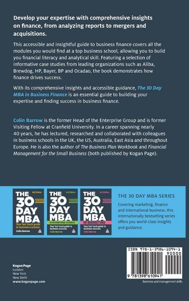 Produktbild: The 30 Day MBA in Business Finance