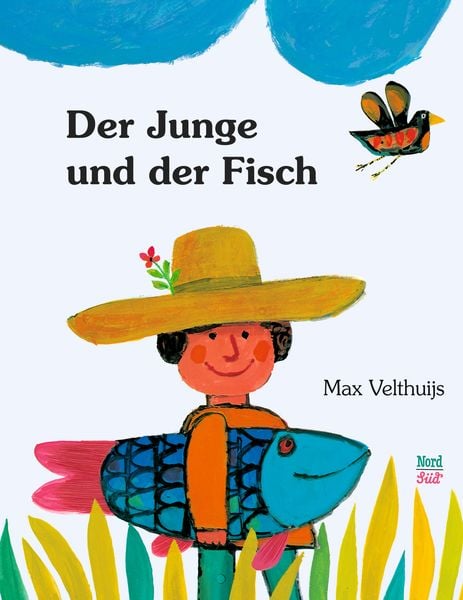 Der Junge und der Fisch, Gebundene Ausgabe von Max Velthuijs, NordSüd Verlag, 978-3-314-10416-9