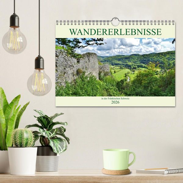 Produktbild: Wandererlebnisse in der Fr&auml;nkischen Schweiz (Wandkalender 2026 DIN A4 quer), CALVENDO Monatskalender