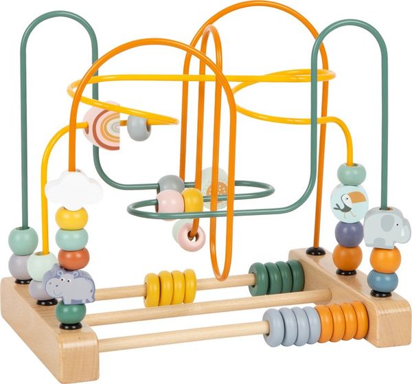 Produktbild: small foot 11956 - Motorikschleife Safari, Holz/Metall, H&ouml;he: 22 cm