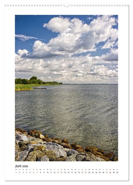 Produktbild: Vorpommern, Impressionen von Ostsee und Bodden (Wandkalender 2026 DIN A2 hoch), CALVENDO Monatskalender