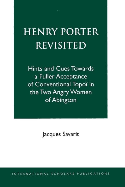 Produktbild: Henry Porter Revisited