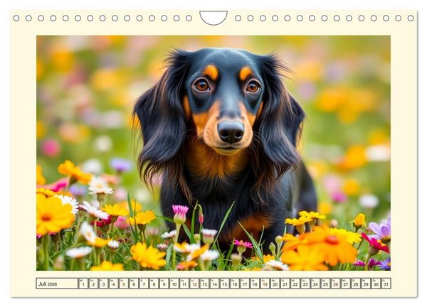 Produktbild: Winzlinge der Hundewelt (Wandkalender 2026 DIN A4 quer), CALVENDO Monatskalender