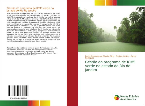 Produktbild: Gest&atilde;o do programa de ICMS verde no estado do Rio de Janeiro