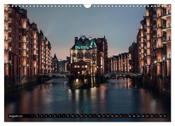 Produktbild: Hamburg - die sch&ouml;nste Stadt der Welt (Wandkalender 2027 DIN A3 quer), CALVENDO Monatskalender