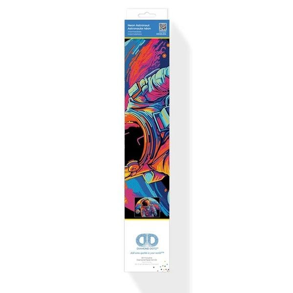 Produktbild: DIAMOND DOTZ - Diamond Painting Neon Astronaut