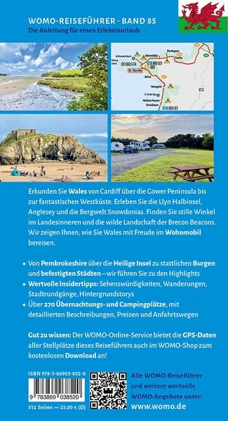 Produktbild: Entdeckertouren mit dem Wohnmobil Wales